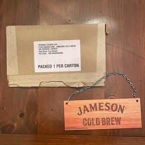 Jameson cold brew tap hanger